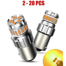 1156 Led 2-20pcs 1200lm Bulbs Yellow Backup Light Brake Reverse Lamp Parking Set 1156 Led 2-20pcs 1200lm Bulbs Yellow Backup Light Brake Reverse Lamp Parking Set