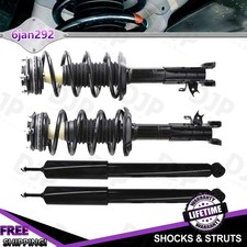 Front and Rear Shocks & Strut Assy Set for 2006-2011 Acura CSX Honda Civic FWD