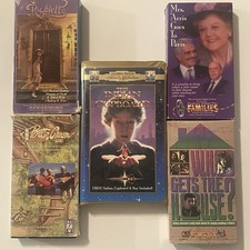 Rigoletto  4 Family VHS Lot ButterCream Gang Indian in the Cupboard FFF Tested