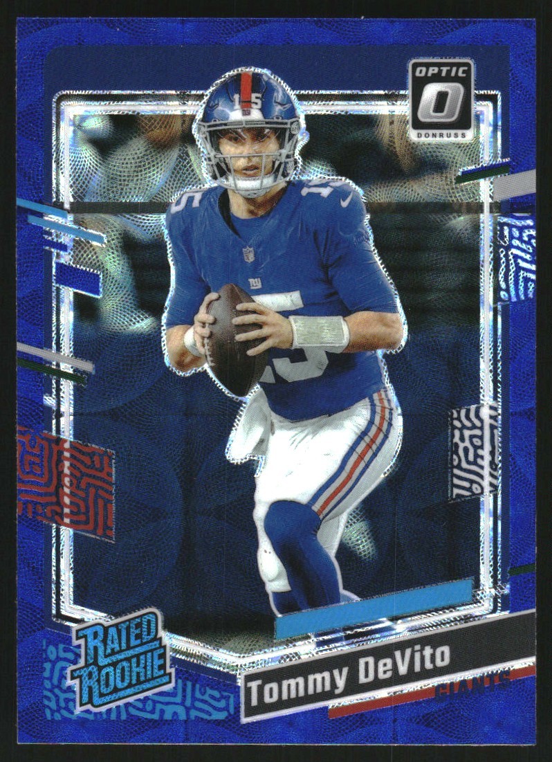 2023 Donruss Optic Blue Scope #280 Tommy DeVito RR