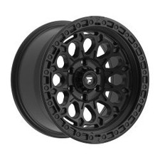 17x9 Fittipaldi Offroad Ft101sb Black Wheel 6x135 -12mm