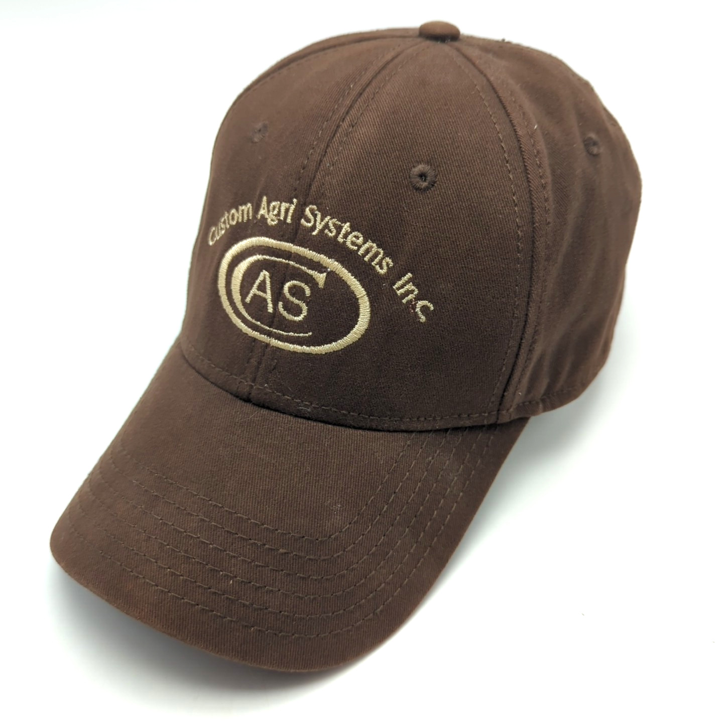 Custom Agri Systems hat brown adjustable cotton c… - image 10