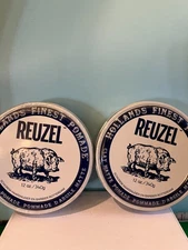 2 Reuzel Clay Matte  Pomade  New & Authentic  12oz