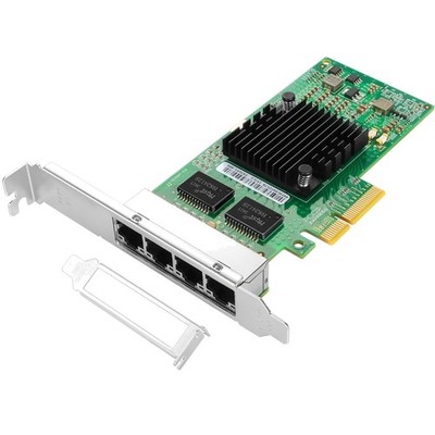 Intel I350-T4 Ethernet Netzwerkkarte mit 4 RJ45 für VM und Desktop-Anwendungen