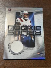 2025 Topps Chrome Rookie Sunday TreVeyon Henderson Relic RC RR-TH Patriots 