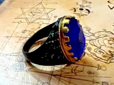 High Ranking Illuminati Freemason Eye Ring Antique Vintage Metaphysical Blessed+