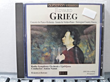 Grieg Concerto for Piano, Sonata for Violin  Piano, Norvegian Country Dances CD