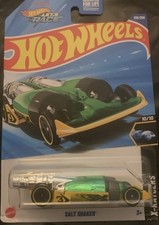 HOT WHEELS 2025 SALT SHAKER GREEN 136/250 HYY75 X-RAYCERS LETS RACE NETFLIX SHOW