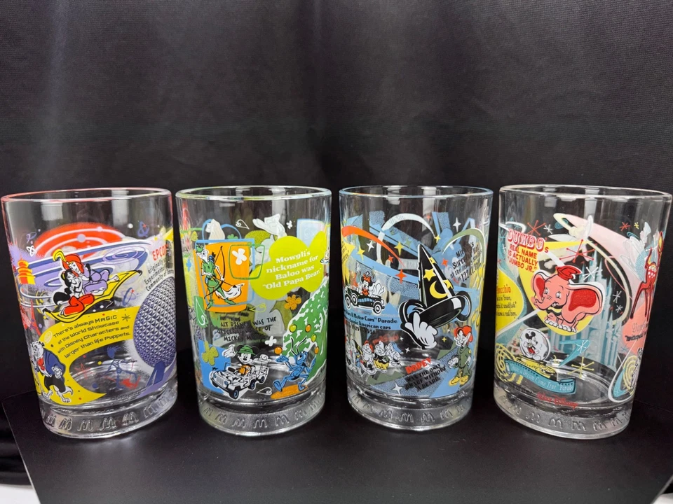 Disney 100 лет волшебства McDonald's напиток стаканы набор лот стаканы Микки Базз - Изображение 3 из 4