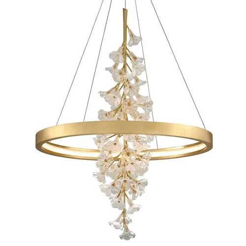 Corbett Lighting 268-72 Jasmine 1 Light 36"W LED Ring Chandelier - Gold - Picture 1 of 3