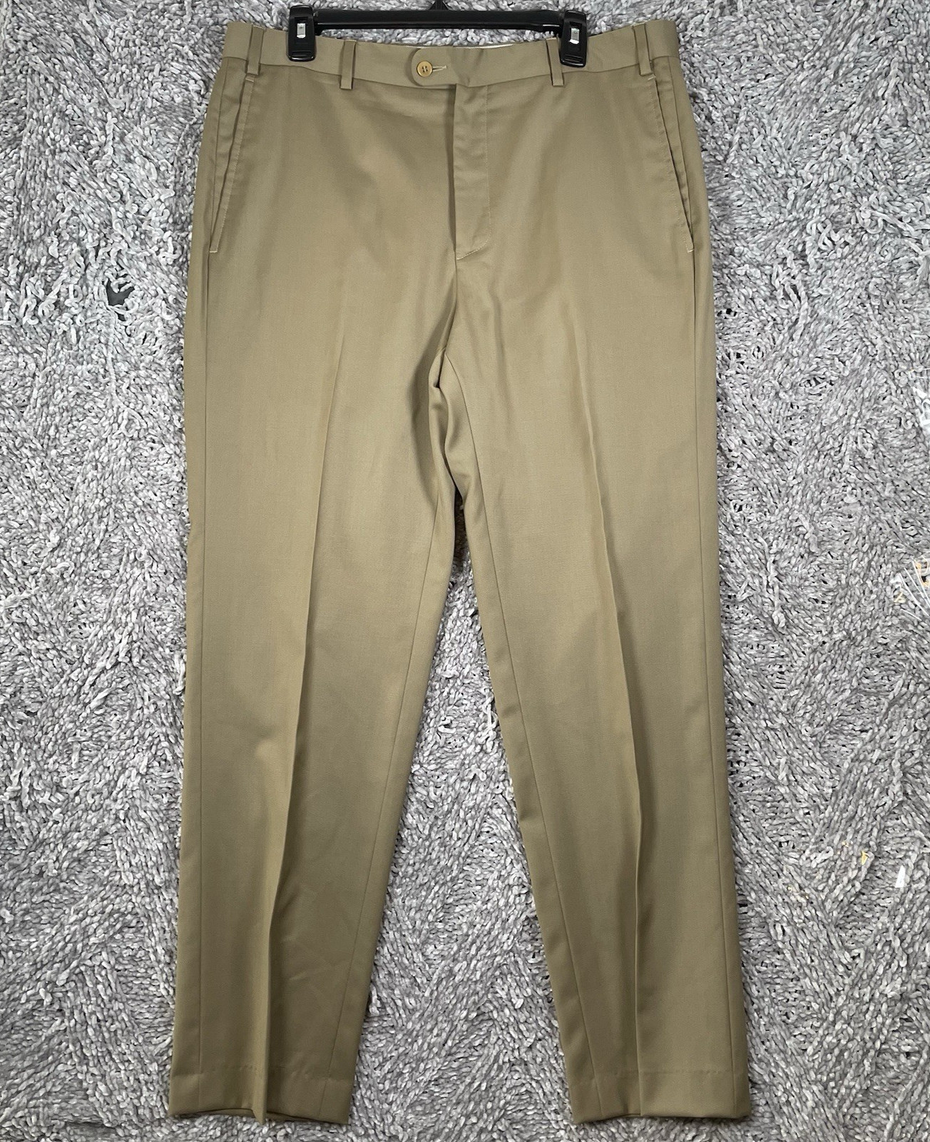 Zanella Todd Dress Pants Men's Size 36 Beige Preppy Business Casual Designer