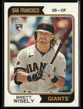 Brett Wisely 2023 Topps Heritage #679 Rookie San Francisco Giants
