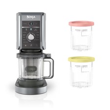 Ninja Creami Deluxe Ice Cream Frozen Drink Maker Refurbished + 2 Tubs [NC501UK]