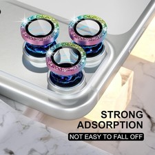 Bling 9H Tempered Glass Camera Lens Protector for iPhone 17 Air, 17 Pro/ Max