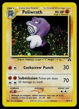 Pokemon Card - Poliwrath Neo Discovery 9/75 Holo Rare on eBay
