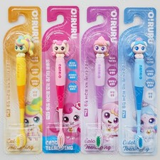 Catch Teenieping Figure Toothbrush 4PCS SET Cute Cartoon Kids Children Girls