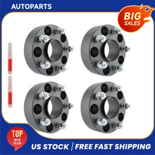 4 1.75 Wheel Spacers Hubcentric For Jeep Wrangler Rubicon Sport 14x1.5 71.5mm
