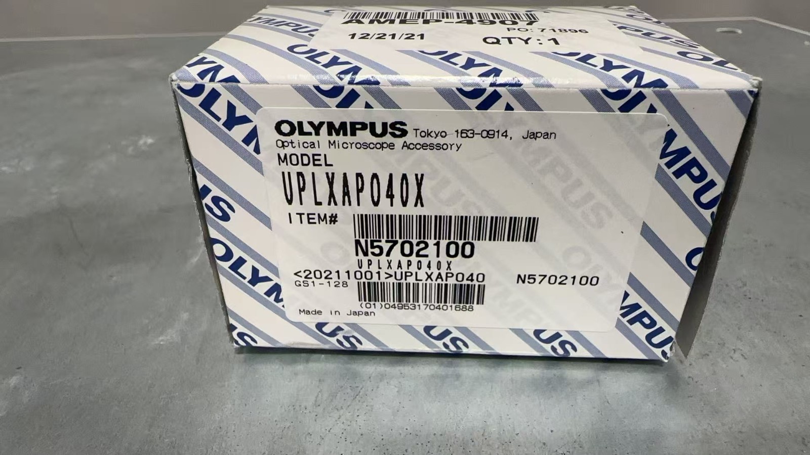 Olympus UPlanSApo 40x/0.95 Infinity/0.11-0.23/FN26.5 UIS 2 Objective