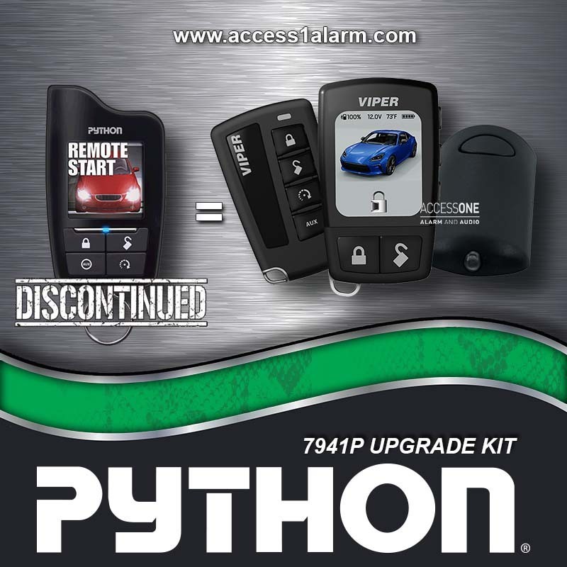 Viper 2-Way LCD Remote Control Upgrade Kit Replacing Python 7941P