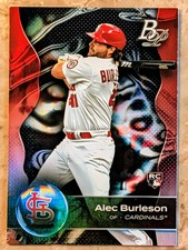 2023 Bowman Platinum Alec Burleson #72 (RC) St. Louis Cardinals 