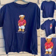 Polo Bear By Ralph Lauren T Shirt See Pics For Measurements Graphic Tee