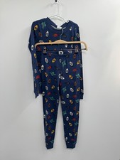 NWT Hanna Andersson Star Wars Holiday Pajama Set Kids 8 Blue Organic Cotton