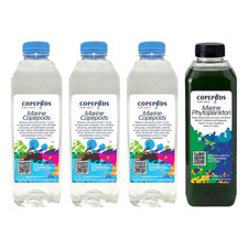 Live Copepods 3x 32oz Phytoplankton 32oz Combo - Tisbe/Tigriopus/Apocyclops