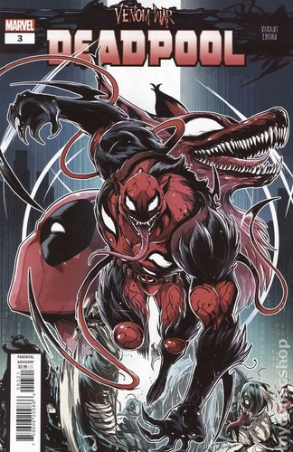 Venom War Deadpool #3B VF 2025 Stock Image