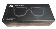 AI Smart Glasses Open‑Ear Audio Hands‑Free Calls Built‑In Mics USB Charging