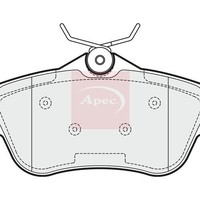 Apec BremsbeläGe Hinten FüR Fiat Scudo 270 272 2007-2016 (R90)