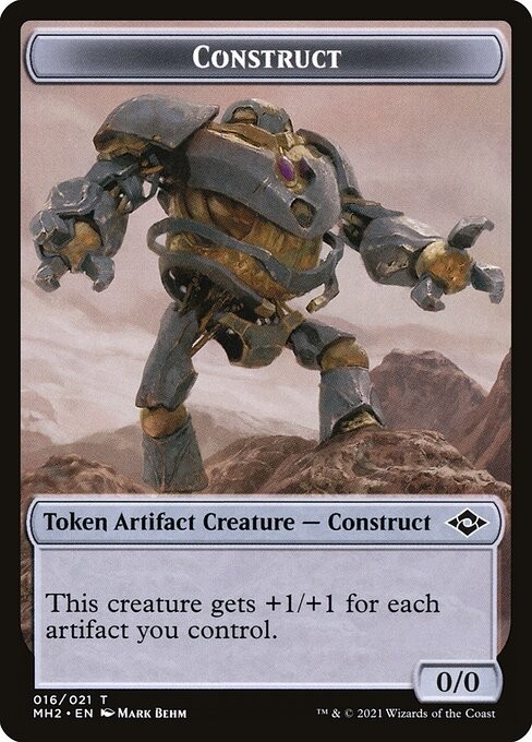 Construct Token x1 1x Modern Horizons 2 NM MTG