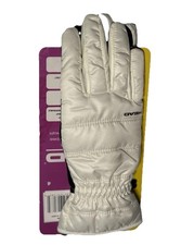 HEAD Women  s Hybrid Gloves White Sensatec Insulated Waterproof Size S/P