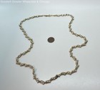 VNTG Napier Gold Tone Faux Pearl Braided Necklace 18.3g — photo 2