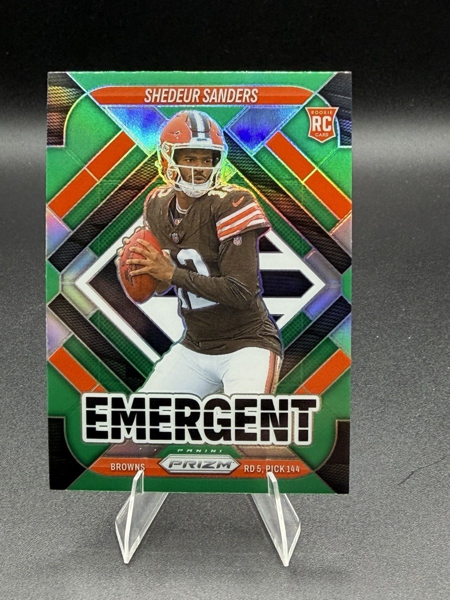 2025 Panini Prizm Football - Emergent Shedeur Sanders (RC) #17