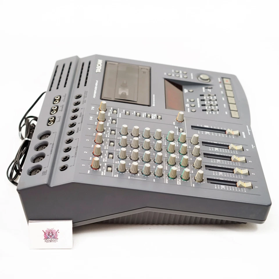 TASCAM 424 MKII Portastudio 4-Track Cassette Tape Recorder Mixer Tested Japan - Image 4 of 4