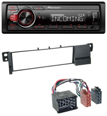 Pioneer Bluetooth USB DAB MP3 Car Stereo for BMW 3 Series E46 (Round Pin, 1998 onwards)