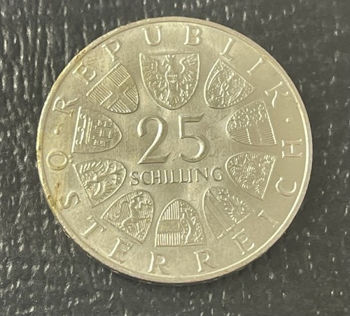 Austria 1970 25 Shilling Silver Coins: Franz Lehar | eBay