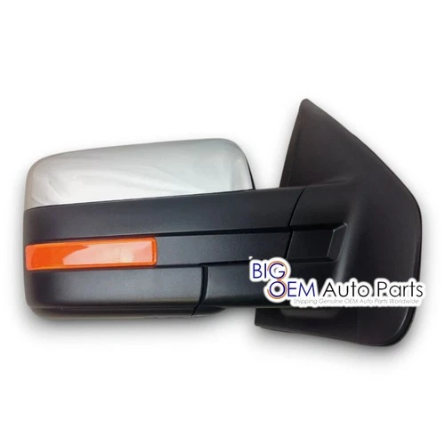 new OEM 2009 2010 Ford F150 Passenger Side View Power Fold Mirror 9L3Z-17682-EB