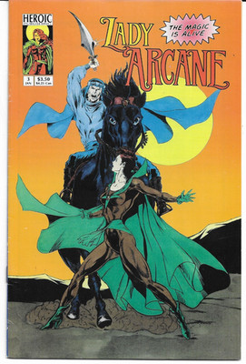 LADY ARCANE  -  Vol. 1  No. 3 (January 1993) - Heroic Publishing series