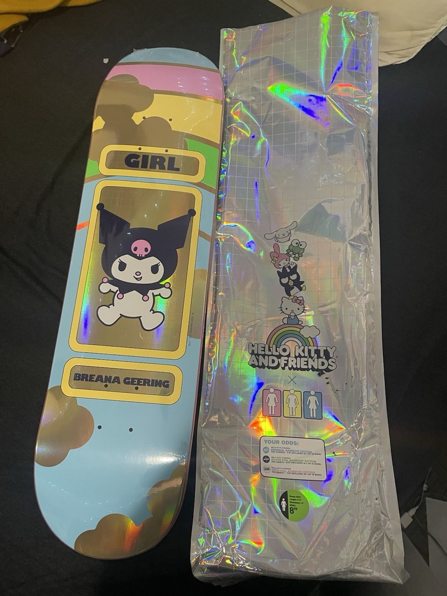 クロミ ガール コラボ キティ GIRL HELLO KITTY 8.0 Girl x Sanrio Hello Kitty and Friends 8.0 Skateboard Deck Kuromi