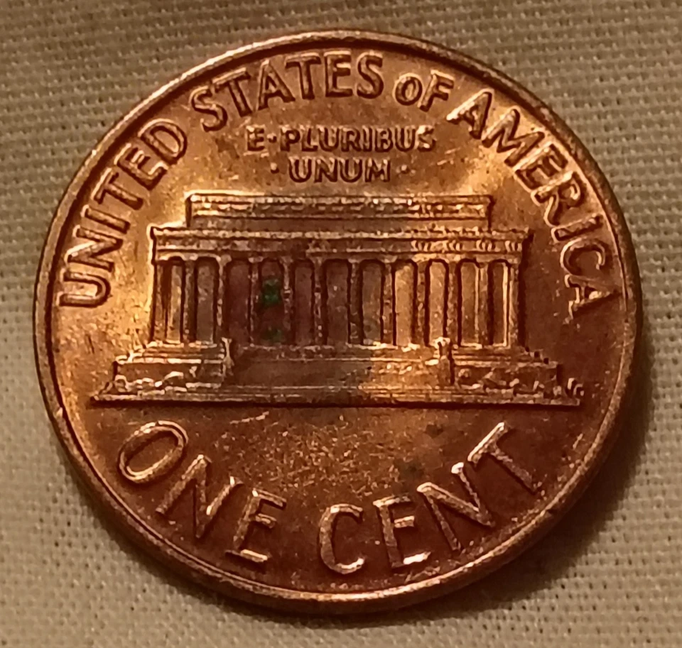 Penny 1961 sin marca de ceca. 'L' en el borde, errores DDO/DDR como nuevo. Hermosa moneda! Foto 2 de 2