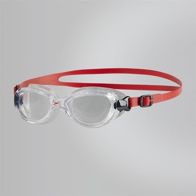 Speedo Futura Classic Schwimmbrille Brille, Lava One Size, transparent 