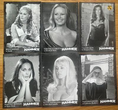 HAMMER SERIE 2 - SEVENTIES SHOCKERS PROOF CHASE KARTENSET: HAMMER GLAMOUR