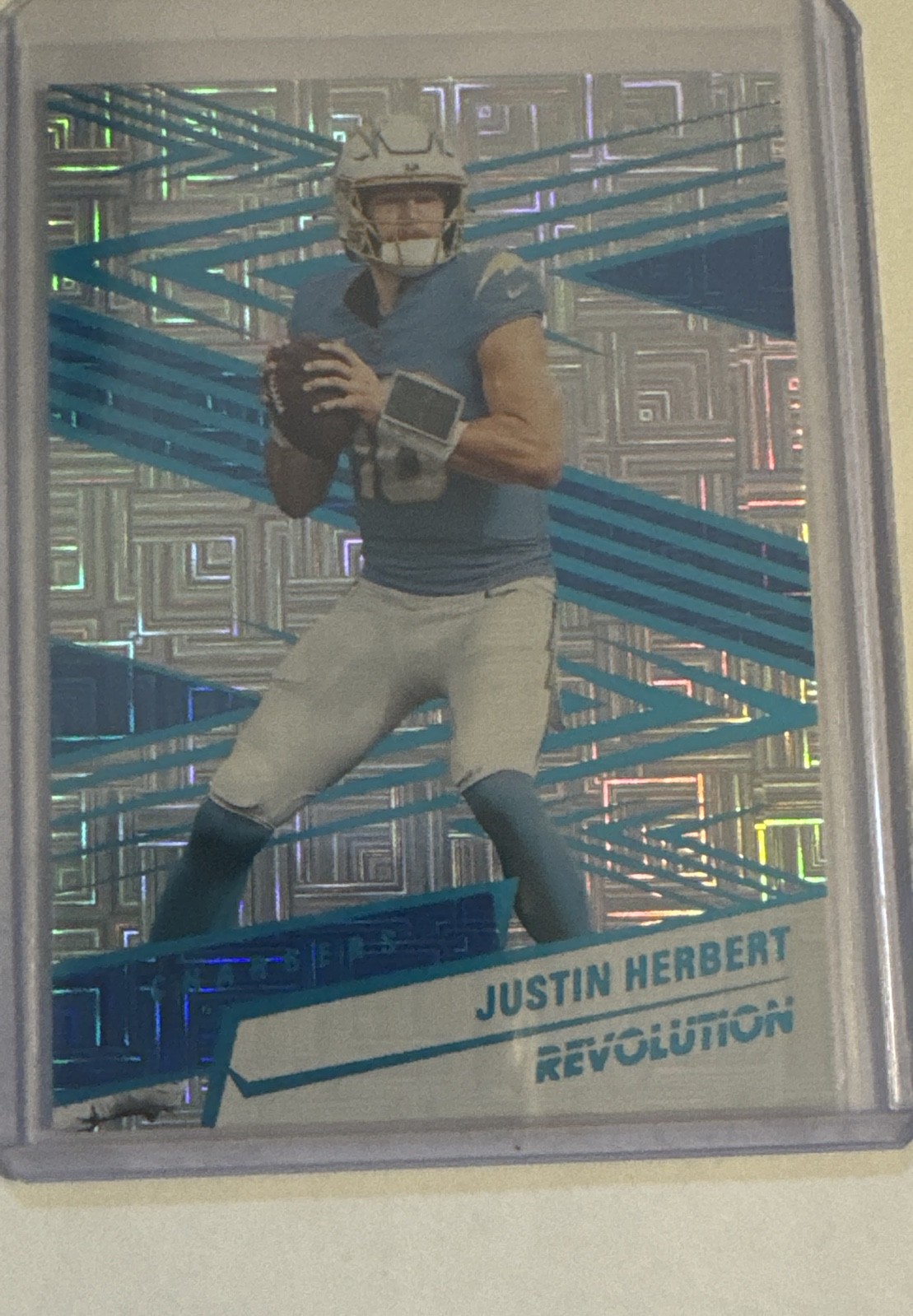 2025 Panini Revolution - Justin Herbert #46 Teal Levels /499