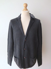 €99,95 ENGBERS Herren Strickjacke Sakkolook Knitted Blazer Cardigan Gr. L Neu