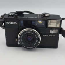 Minolta Hi-Matic AF2 35mm Film Camera -Untested Parts Or Repair