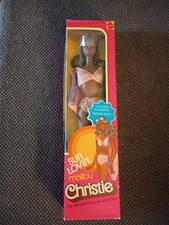 Vintage 1978 Mattel Barbie Sun Lovin' Malibu Christie #7745..In Box ...NICE!!!