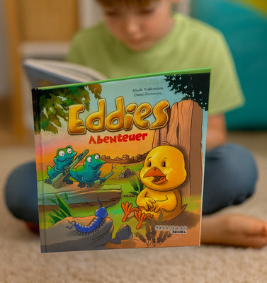 Bilderbuch Eddies Abenteuer Christliches Kinderbuch kurze Geschichten