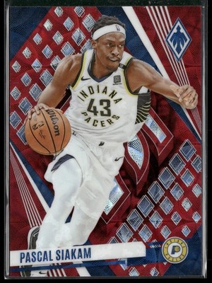 2023-24 Panini Phoenix #30 Pascal Siakam International Red #/75