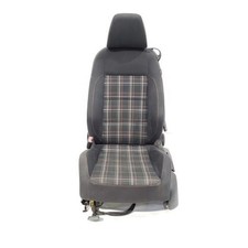 Left Plaid Seat Oem 2010 2011 Volkswagen Golf Gti